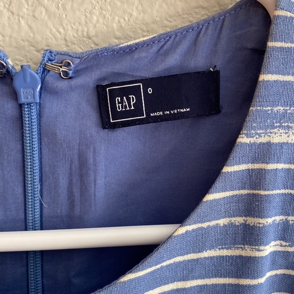 Gap Blue and White Striped Dress - Picture 5 of 5